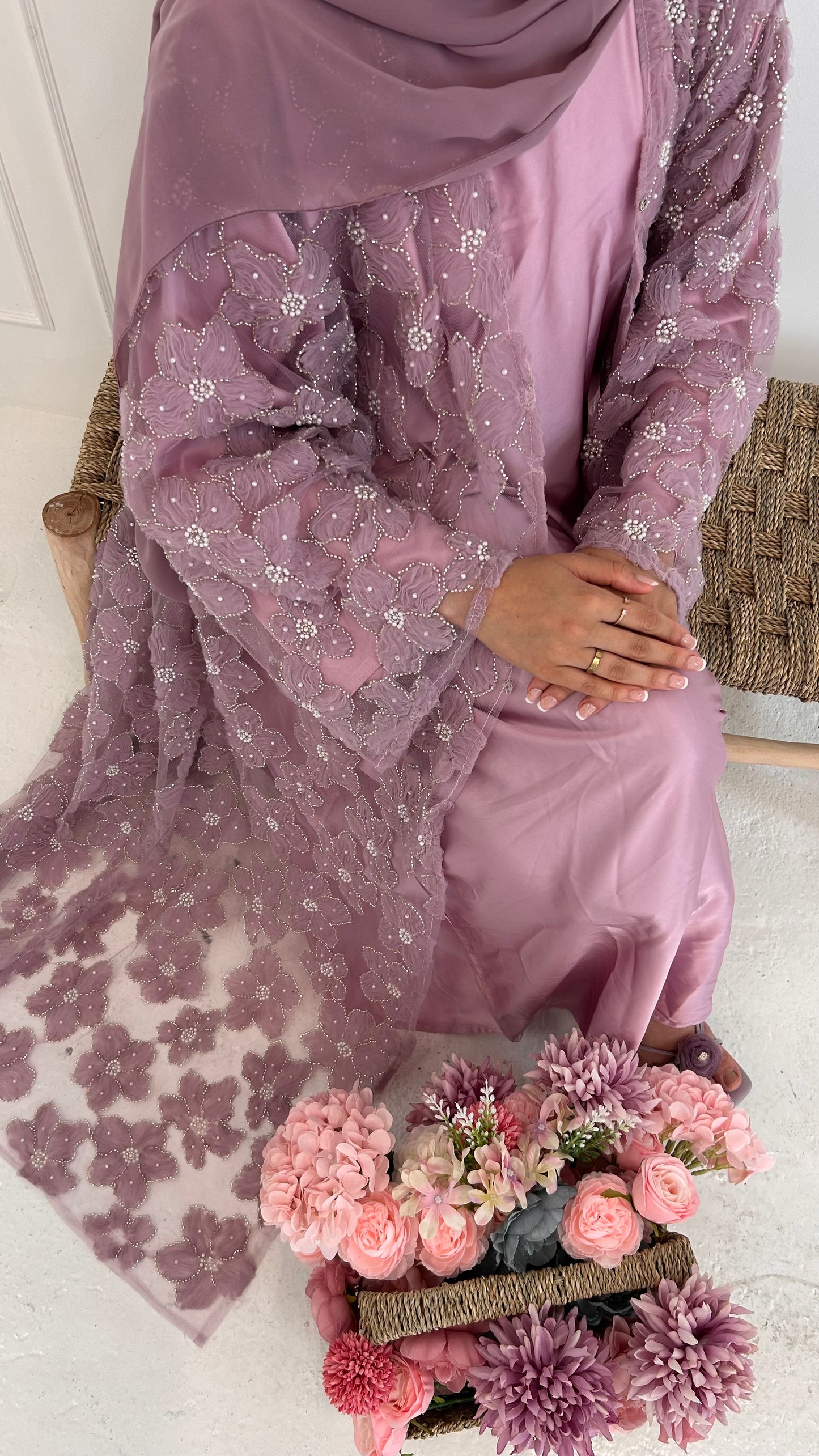 Floral Bloom in Lilac