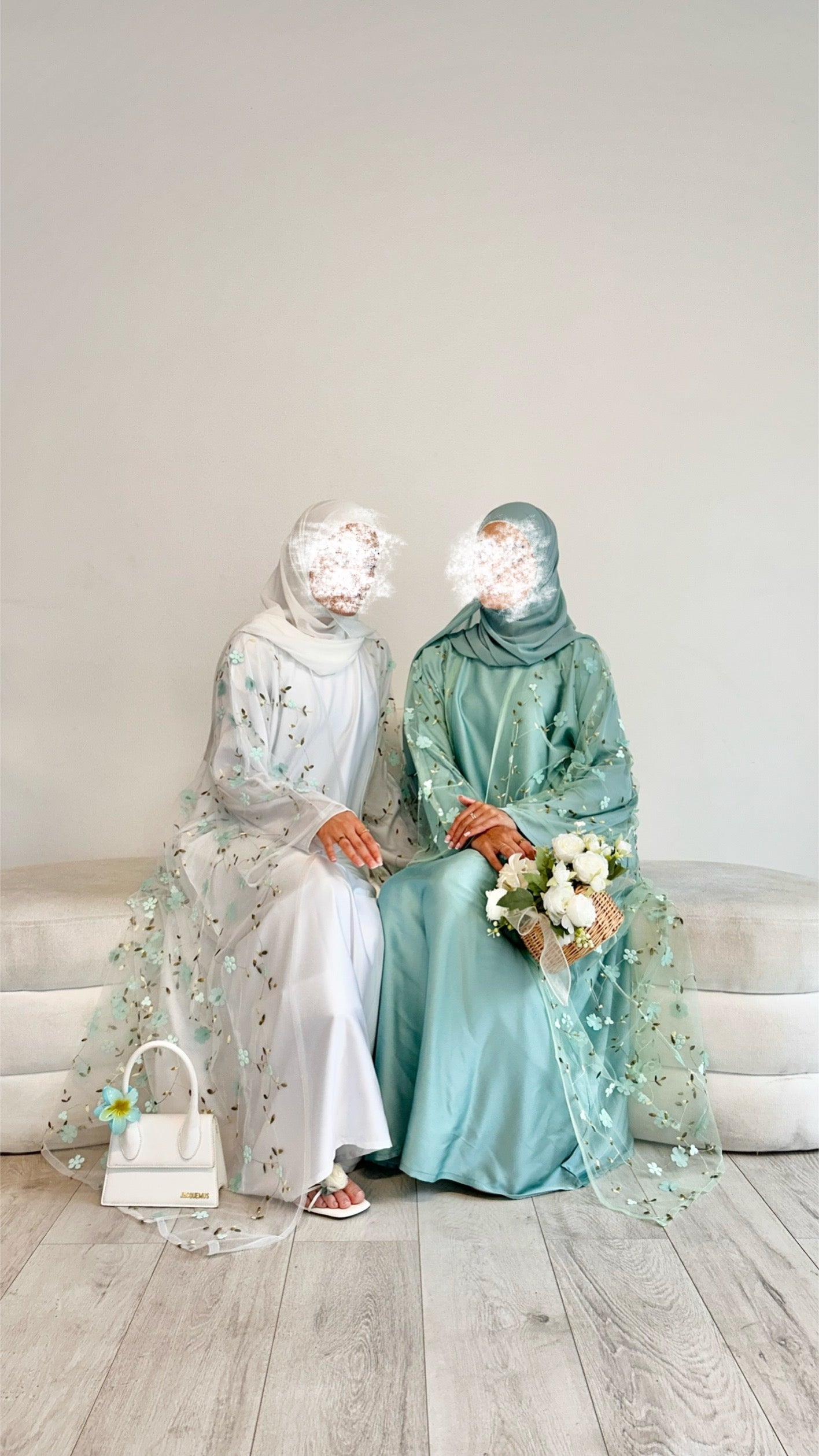 Yasmin in Coral Blue