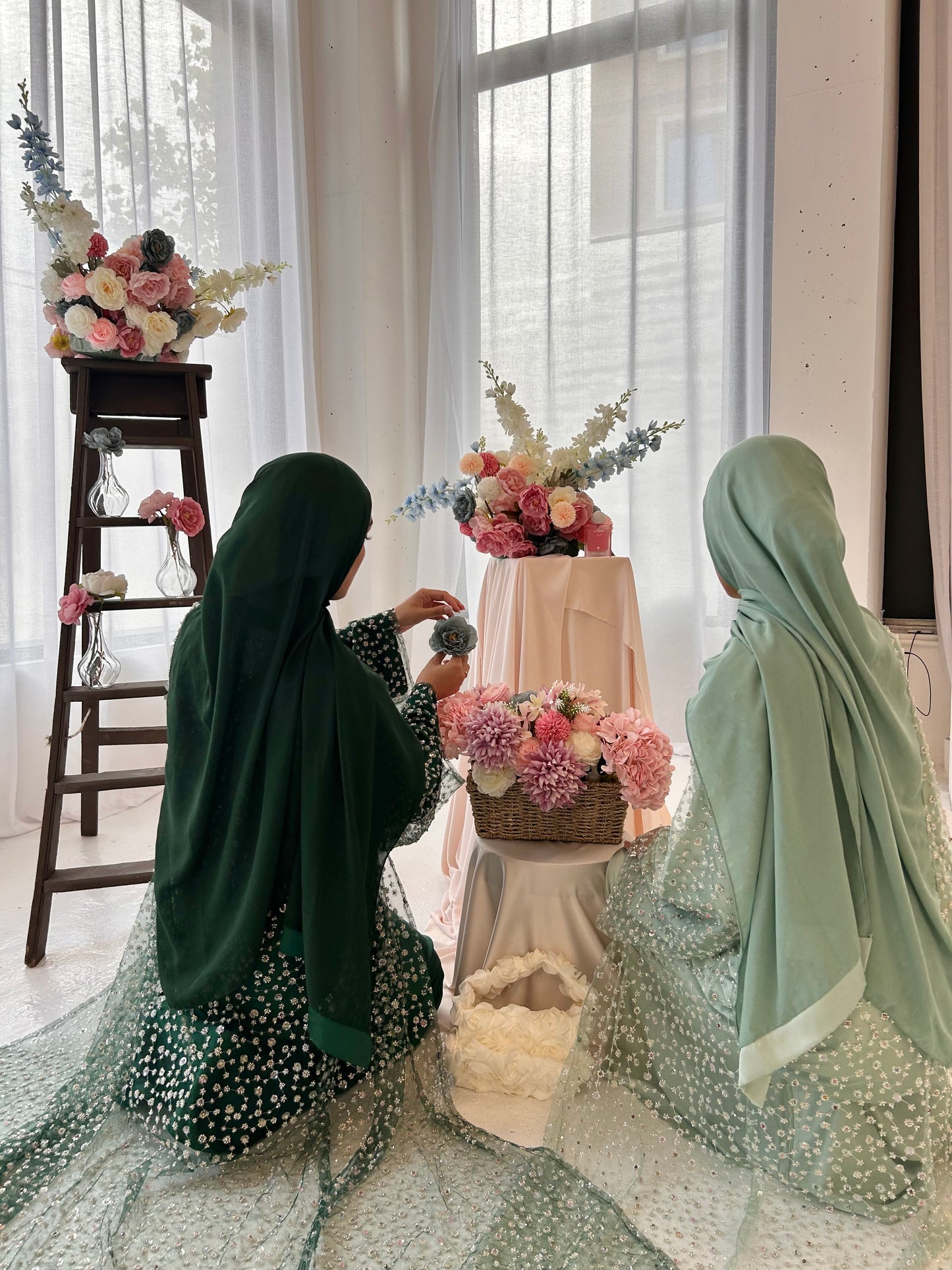 Serene in Emerald Green