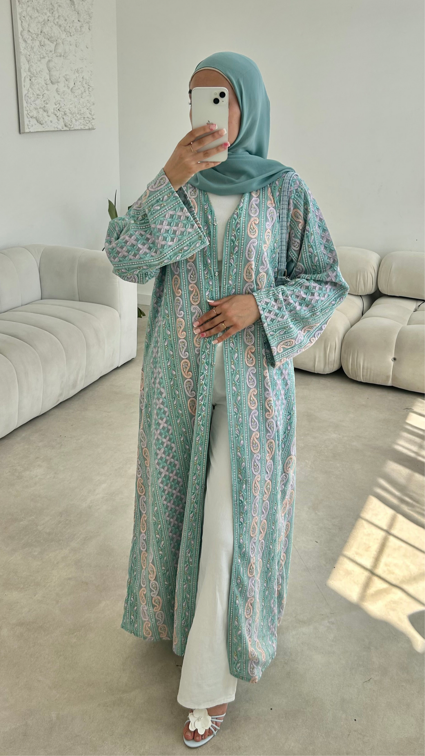 Isla in Blue Paisley