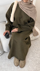 Nayla in Olive Green