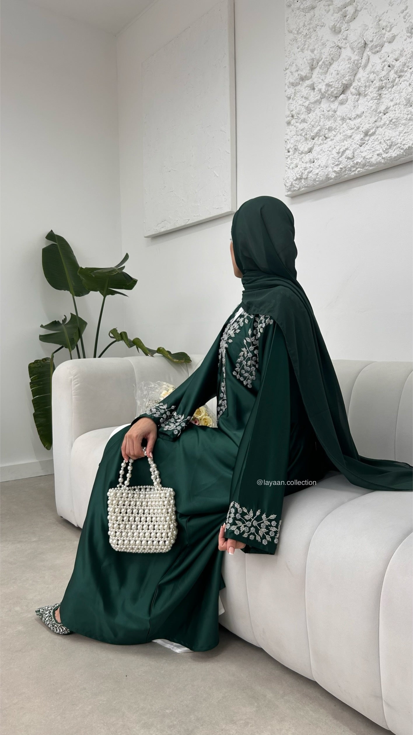 Layali in Emerald Green