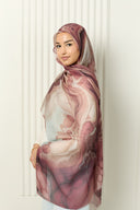 Modal Hijab in Blushed Tides
