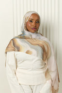 Modal Hijab in Golden Mirage