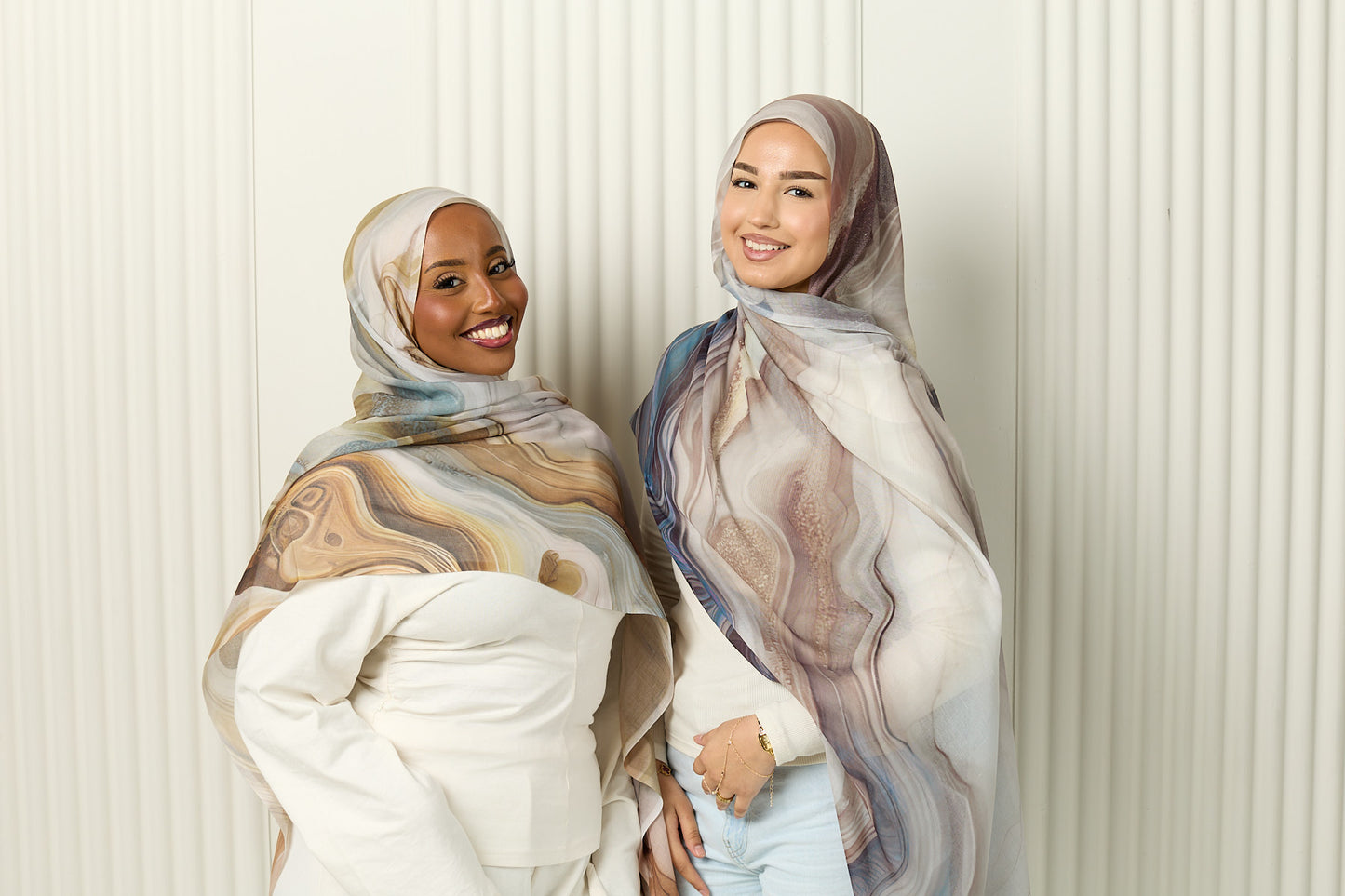 Modal Hijab in Golden Mirage