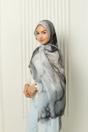 Modal Hijab in Storm Smoke