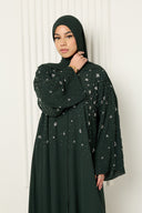 Leena Abaya in Emerald