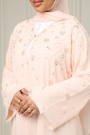 Leena Abaya in Soft Pink