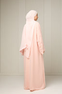 Noura Abaya in Soft Pink