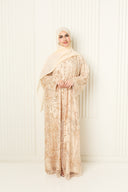 Yasmeen in Golden Nude
