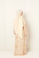 Yasmeen in Golden Nude