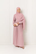 Hanaa Jersey Dress in Mauve
