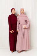 Hanaa Jersey Dress in Red