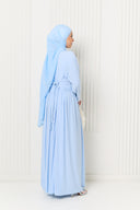 Hanaa Jersey Dress in Blue