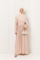 Hanaa Jersey Dress in Blush