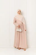 Hanaa Jersey Dress in Blush