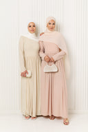 Hanaa Jersey Dress in Blush