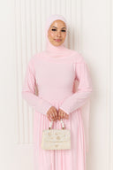 Hanaa Jersey Dress in Pink