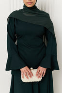 Layal Skirt Set in Green