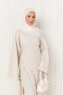 Reem Linen Set in Cream