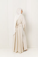 Reem Linen Set in Cream