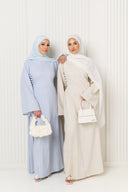 Reem Linen Set in Cream