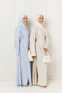 Reem Linen Set in Cream