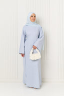 Reem Linen Set in Blue