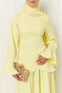 Layal Skirt Set in Yellow