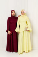 Layal Skirt Set in Yellow
