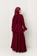 Layal Skirt Set in Red