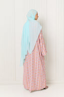 Yara Abaya in Blush Sorbet