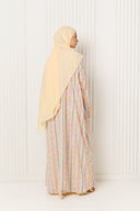 Yara Abaya in Vanilla Cream