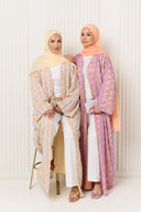 Yara Abaya in Orchid Bloom