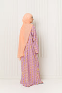 Yara Abaya in Orchid Bloom