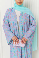 Dalia Abaya in Seafoam Mist