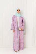 Dalia Abaya in Pink Lagoon