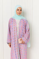Dalia Abaya in Pink Lagoon