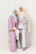 Dalia Abaya in Pink Lagoon