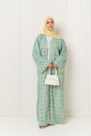 Dalia Abaya in Pistachio Sorbet