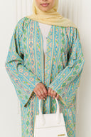 Dalia Abaya in Pistachio Sorbet