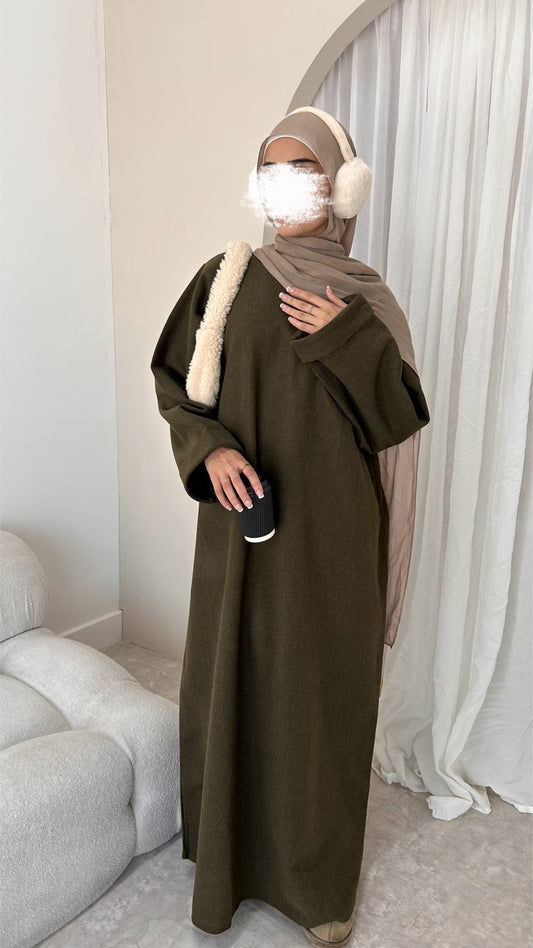 Nayla in Olive Green