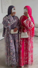 Rosette in Rose Pink