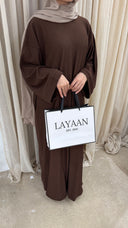 Lina Abaya in Brown