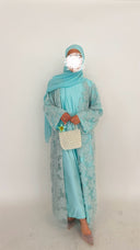 Floral Bloom Powder Blue