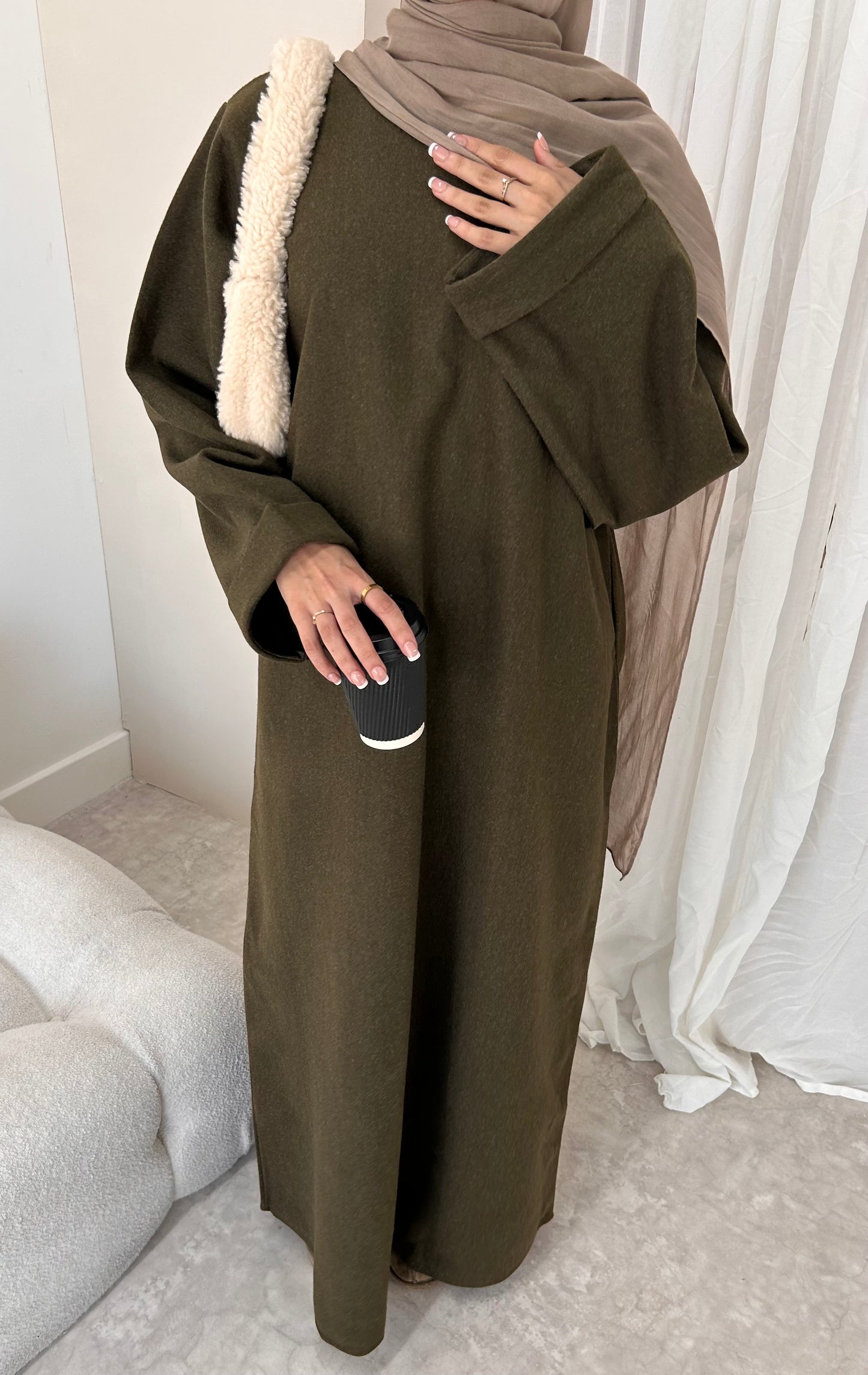 Nayla in Olive Green