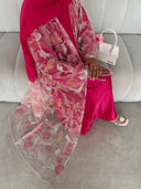 Rosette in Rose Pink