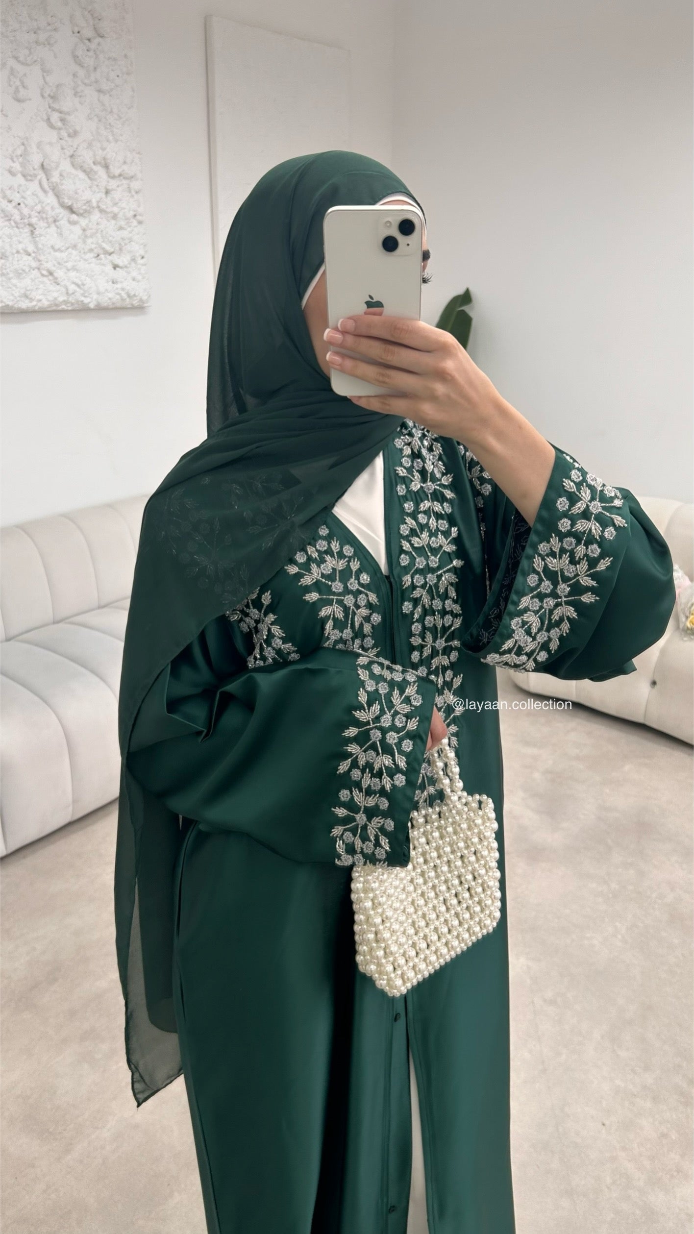 Layali in Emerald Green