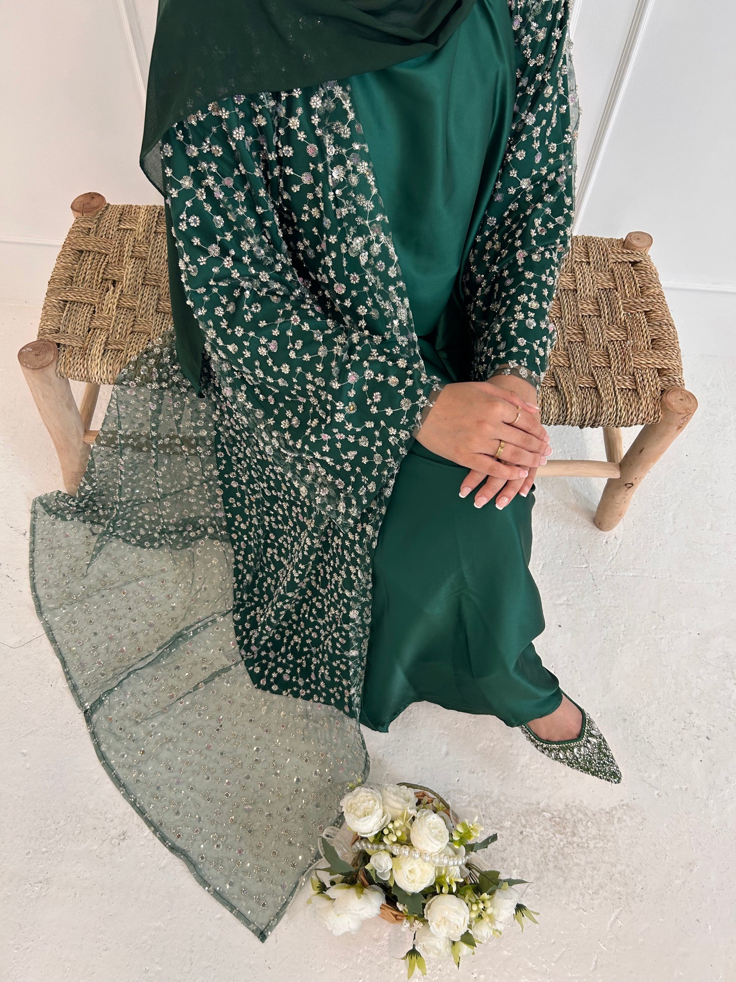 Serene in Emerald Green