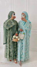 Floral Bloom Powder Blue